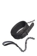 BLAZE COLLAR AND LEASH BLACK