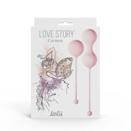 Vaginal balls set Love Story Carmen Tea Rose