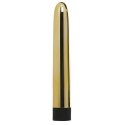 Wibrator-6""""""""Sensuous Smooth Vibrator Gold Minx