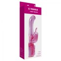 Wibrator- G Tongue Rabbit Vibrator Pink OS