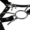 Head Harness with Spider Gag and Nose Hooks - Black Head Harness with Spider Gag and Nose Hooks - Black