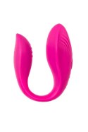 A-TOYS Vibrator for couples Cobrum, silicone, pink, 9.6 cm A-TOYS Vibrator for couples Cobrum, silicone, pink, 9.6 cm