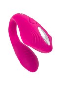 A-TOYS Vibrator for couples Cobrum, silicone, pink, 9.6 cm A-TOYS Vibrator for couples Cobrum, silicone, pink, 9.6 cm