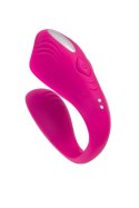 A-TOYS Vibrator for couples Cobrum, silicone, pink, 9.6 cm A-TOYS Vibrator for couples Cobrum, silicone, pink, 9.6 cm