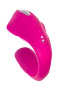 A-TOYS Vibrator for couples Cobrum, silicone, pink, 9.6 cm A-TOYS Vibrator for couples Cobrum, silicone, pink, 9.6 cm