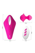 A-TOYS Vibrator for couples Cobrum, silicone, pink, 9.6 cm A-TOYS Vibrator for couples Cobrum, silicone, pink, 9.6 cm