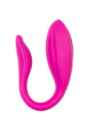 A-TOYS Vibrator for couples Dolphy, silicone, pink, 9.6 cm A-TOYS Vibrator for couples Dolphy, silicone, pink, 9.6 cm