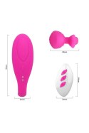 A-TOYS Vibrator for couples Dolphy, silicone, pink, 9.6 cm A-TOYS Vibrator for couples Dolphy, silicone, pink, 9.6 cm