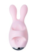 JOS VITA finger vibrating egg and vibrating attachment, silicone, powder pink, 8.5 and 8 cm JOS VITA finger vibrating egg and vibrating attachment, silicone, powder pink, 8.5 and 8 cm