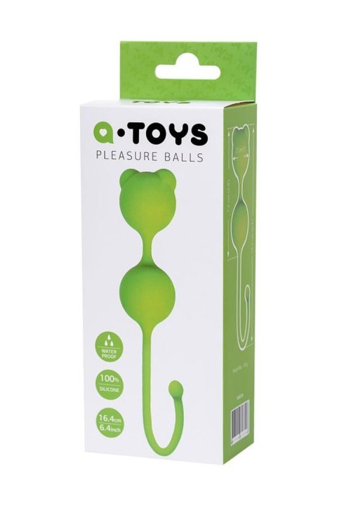 Pleasure balls A-Toys Green Pleasure balls A-Toys Green