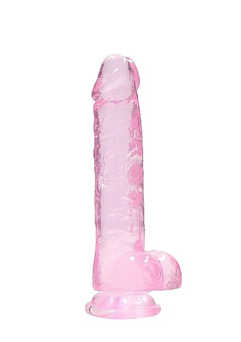 8"" / 20 cm Realistic Dildo With Balls - Pink 8"" / 20 cm Realistic Dildo With Balls - Pink