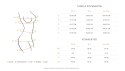 Donarella komplet 3-częściowy otwarty XS/S Donarella komplet 3-częściowy otwarty XS/S