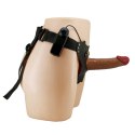 PRETTY LOVE - HARNESS BRIEFS Starks Universal Strap-On Harness 6,9'' Vibration Dildo Light Brown PRETTY LOVE - HARNESS BRIEFS Starks Universal Strap-On Harness 6,9'' Vibration Dildo Light Brown