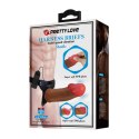 PRETTY LOVE - HARNESS BRIEFS Starks Universal Strap-On Harness 6,9'' Vibration Dildo Light Brown PRETTY LOVE - HARNESS BRIEFS Starks Universal Strap-On Harness 6,9'' Vibration Dildo Light Brown