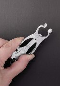 2 Squeezer Teaser Clover Nipple Clamps W Ring 2 Squeezer Teaser Clover Nipple Clamps W Ring