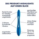 Elastic Game multi vibrator (Dark blue) Elastic Game multi vibrator (Dark blue)