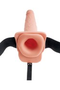 FETISH FANTASY SERIES 7 INCH SQUIRTING HOLLOW STRAP-ON LIGHT FETISH FANTASY SERIES 7 INCH SQUIRTING HOLLOW STRAP-ON LIGHT