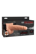 FETISH FANTASY SERIES 7 INCH SQUIRTING HOLLOW STRAP-ON LIGHT FETISH FANTASY SERIES 7 INCH SQUIRTING HOLLOW STRAP-ON LIGHT