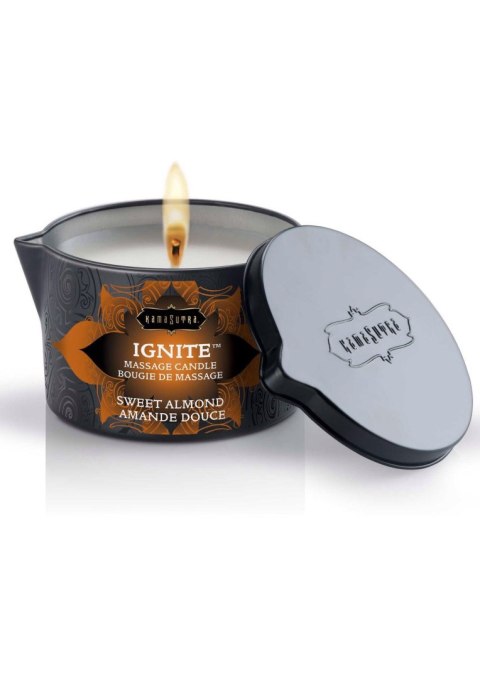 Ignite Massage Candle 170gr Almond Ignite Massage Candle 170gr Almond