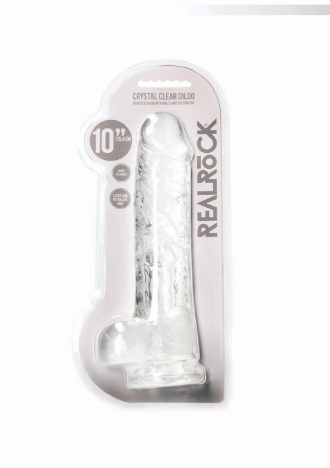Realistic Dildo with Balls - 10""""/ 25,4 cm Realistic Dildo with Balls - 10""""/ 25,4 cm