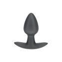 Smooth Silicone Anal Plug - Small - 2.6 / 6,5 cm - Gunmetal Smooth Silicone Anal Plug - Small - 2.6 / 6,5 cm - Gunmetal