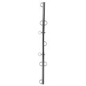 Spreader Bar with Multiple Hooks - Silver Spreader Bar with Multiple Hooks - Silver