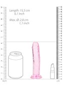 Straight Realistic Dildo with Suction Cup - 6'' / 14,5 Straight Realistic Dildo with Suction Cup - 6'' / 14,5