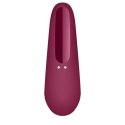 Wibrator - Curvy 1+ Air Pulse Stimulator + Vibration Rose Red Wibrator - Curvy 1+ Air Pulse Stimulator + Vibration Rose Red
