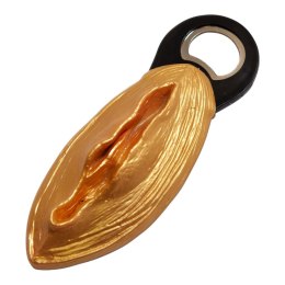 Kinky Pleasure - DS014 - Pussy Bottle Opener - Quirky and Fun Tool -Gold