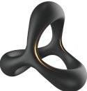 Ring- 3in1 Cockring Black Ring- 3in1 Cockring Black