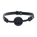 Venice Collection - Silicone Ball Gag - Black Venice Collection - Silicone Ball Gag - Black