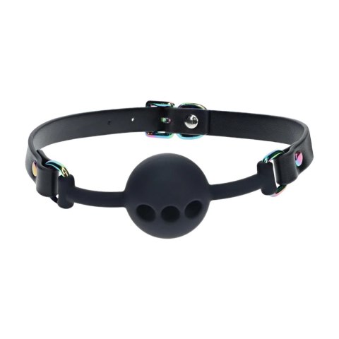 Venice Collection - Silicone Ball Gag - Black Venice Collection - Silicone Ball Gag - Black