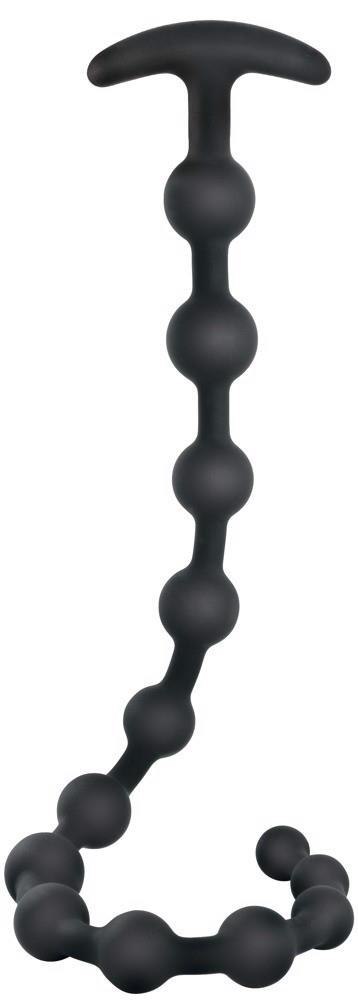 Black Velvets Anal Beads Silic Black Velvets Anal Beads Silic
