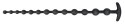 Black Velvets Anal Beads Silic Black Velvets Anal Beads Silic