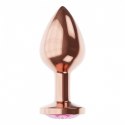 Plug-Butt Plug Diamond Quartz Shine S Rose Gold Plug-Butt Plug Diamond Quartz Shine S Rose Gold