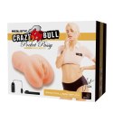 CRAZY BULL - Realistic Pocket Pussy ,Vibration CRAZY BULL - Realistic Pocket Pussy ,Vibration