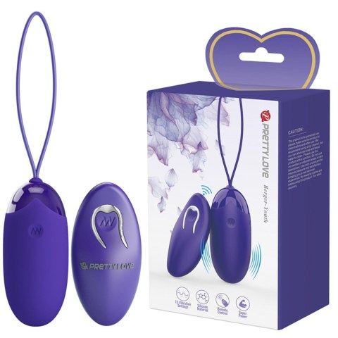 PRETTY LOVE - Berger - Youth, Wireless remote control 12 vibration functions PRETTY LOVE - Berger - Youth, Wireless remote control 12 vibration functions