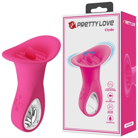 PRETTY LOVE - Clyde, 12 vibration functions 12 licking settings PRETTY LOVE - Clyde, 12 vibration functions 12 licking settings