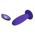 PRETTY LOVE - Remotr control vibrating plug - Youth, Wireless remote control 12 vibration functions Suction base PRETTY LOVE - Remotr control vibrating plug - Youth, Wireless remote control 12 vibration functions Suction base