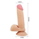BAILE - Sliding Skin 8.1'' Flesh, TPR BAILE - Sliding Skin 8.1'' Flesh, TPR
