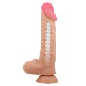 BAILE - Sliding Skin 9,4'' Flesh Bendable Suction base TPR BAILE - Sliding Skin 9,4'' Flesh Bendable Suction base TPR