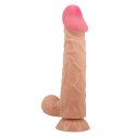 BAILE - Sliding Skin 9,4'' Flesh Bendable Suction base TPR BAILE - Sliding Skin 9,4'' Flesh Bendable Suction base TPR