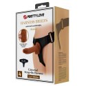 PRETTY LOVE - HARNESS BRIEFS- Micheal, Universal Strap-On, 7.0'' Dildo PRETTY LOVE - HARNESS BRIEFS- Micheal, Universal Strap-On, 7.0'' Dildo