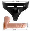 PRETTY LOVE - HARNESS BRIEFS- Tom, Universal Strap-On, 7.4'' Dildo PRETTY LOVE - HARNESS BRIEFS- Tom, Universal Strap-On, 7.4'' Dildo