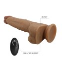 PRETTY LOVE - Jonathan 8,3'' Light Brown, 3 vibration functions Thrusting Wireless remote control PRETTY LOVE - Jonathan 8,3'' Light Brown, 3 vibration functions Thrusting Wireless remote control