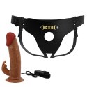 PRETTY LOVE - Marion, Universal Strap-On Harness, Dildo 7.4''TPR, multi-speed vibration PRETTY LOVE - Marion, Universal Strap-On Harness, Dildo 7.4''TPR, multi-speed vibration