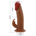 PRETTY LOVE - Marion, Universal Strap-On Harness, Dildo 7.4''TPR, multi-speed vibration PRETTY LOVE - Marion, Universal Strap-On Harness, Dildo 7.4''TPR, multi-speed vibration