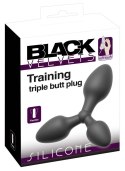Black Velvets Triple Butt Plug Black Velvets Triple Butt Plug