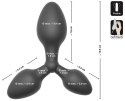 Black Velvets Triple Butt Plug Black Velvets Triple Butt Plug