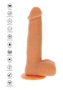 Rotating Beads Vibrating Dildo Light skin tone Rotating Beads Vibrating Dildo Light skin tone